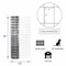 Garden Zone Garden Craft 48 in. H X 50 ft. L Steel Welded Wire Fence 2x3 in. 034850 - alternate 3